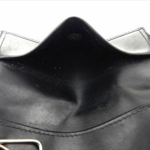 Authentic Used Cartier Key case Key holder Black leather Woman unisex - Picture 7 of 8